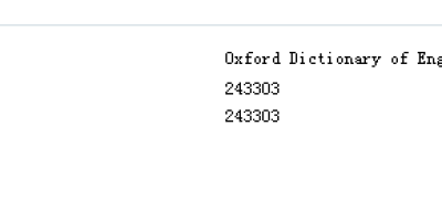 Oxford Dictionary of English, 3/e Oxford Dictionary of English, 3/e