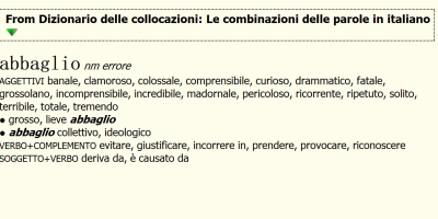 Le combinazioni delle parole in italiano/ 意大利语搭配词典 Le combinazioni delle parole in italiano/ 意大利语搭配词典