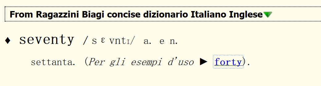 il Ragazzini/Biagi concise Dizionario Inglese-Italiano