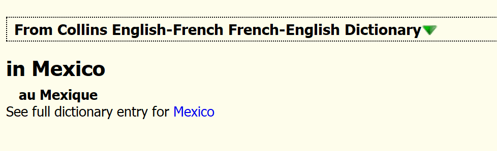 Collins English-French French-English Dictionary