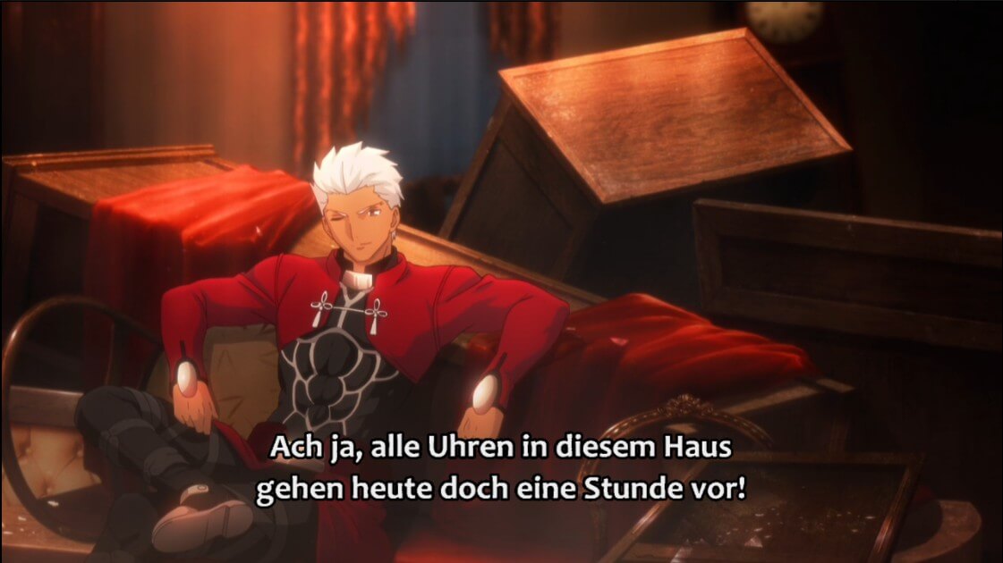 [德语] Fate / stay night [Unlimited Blade Works] 德日音轨 德英字幕